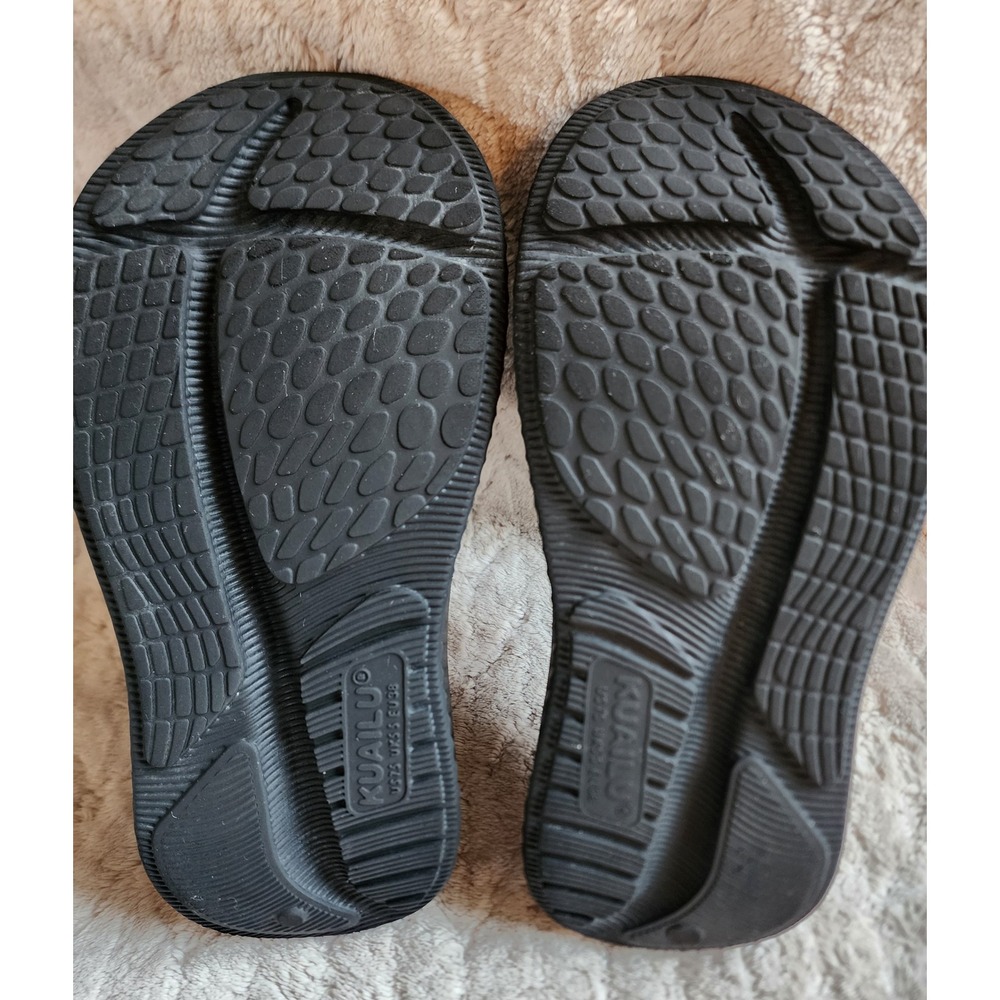 KUAILU Recovery Slides Black Platform Comfort Sandals Womens US 7.5 EU 38 - Picture 7 of 10